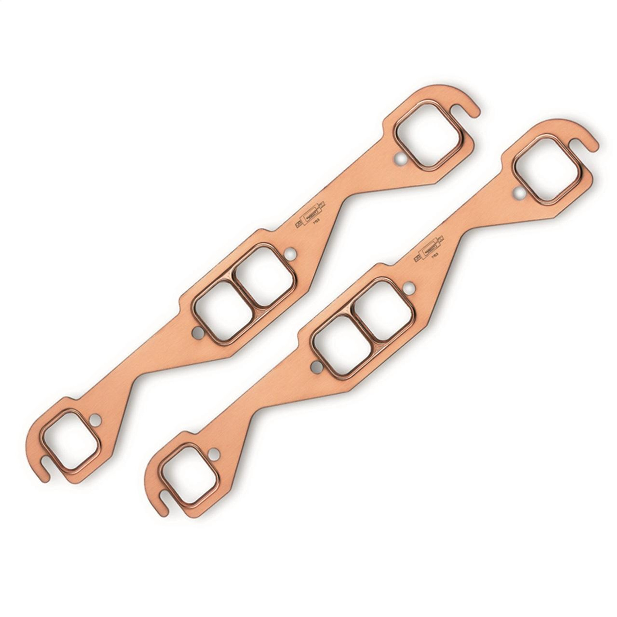 Mr Gasket 55-91 Small Block Chevy and Rectangle Ports, Copper Seal Header Gaskets - MRG-7153