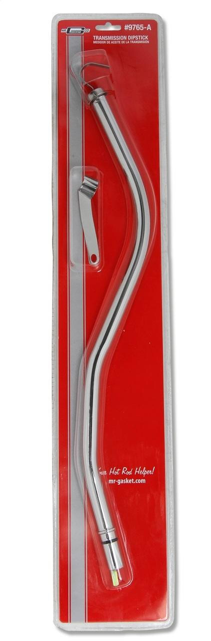 Mr Gasket Chrome Automatic Transmission Dipstick and Tube for GM TH400 - MRG-9765-A