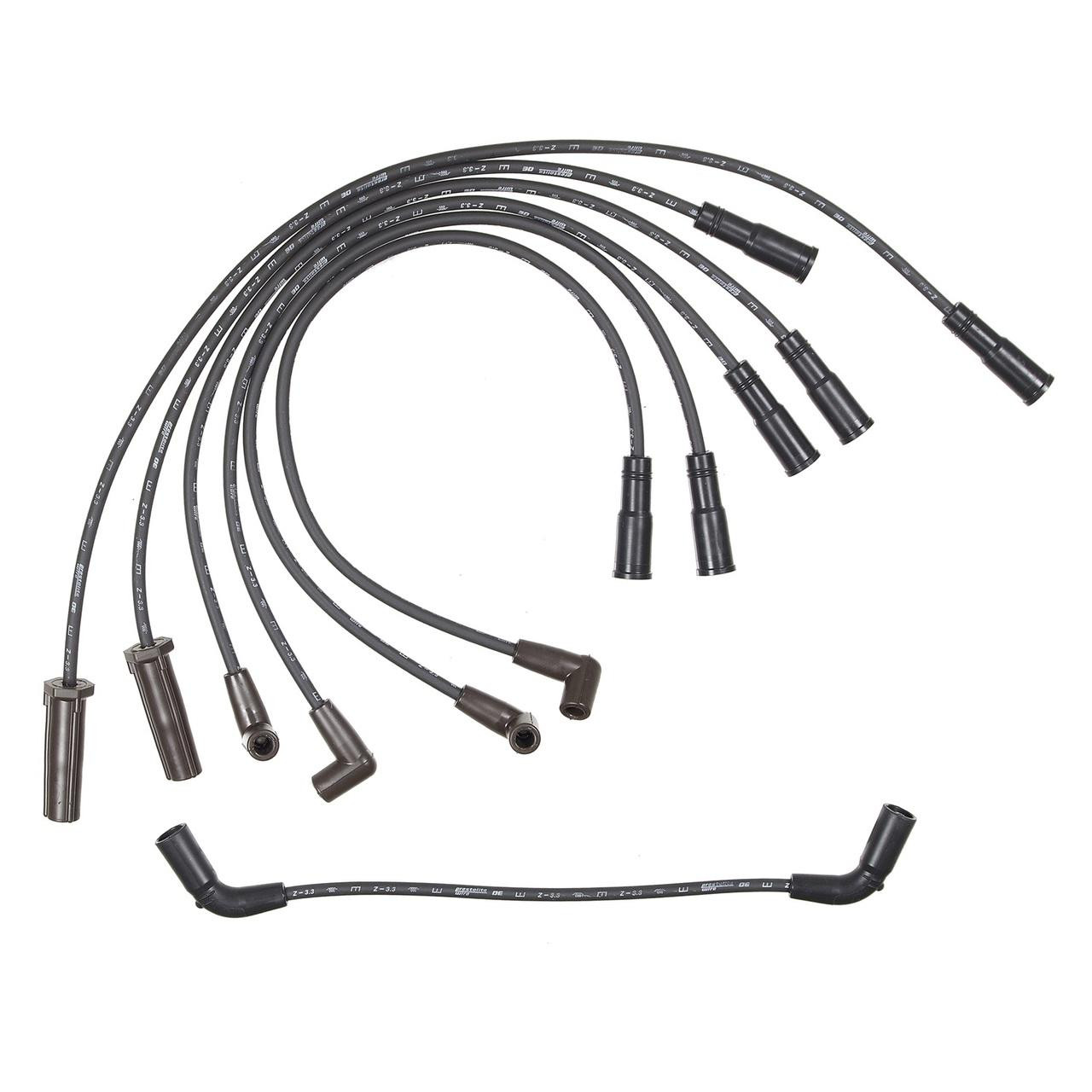Accel 98-07 Chevy/GMC w/4.3L, Spark Plug Wire Set w/2 Straight and 4 90° Boots, 7-Pc - ACL-116072