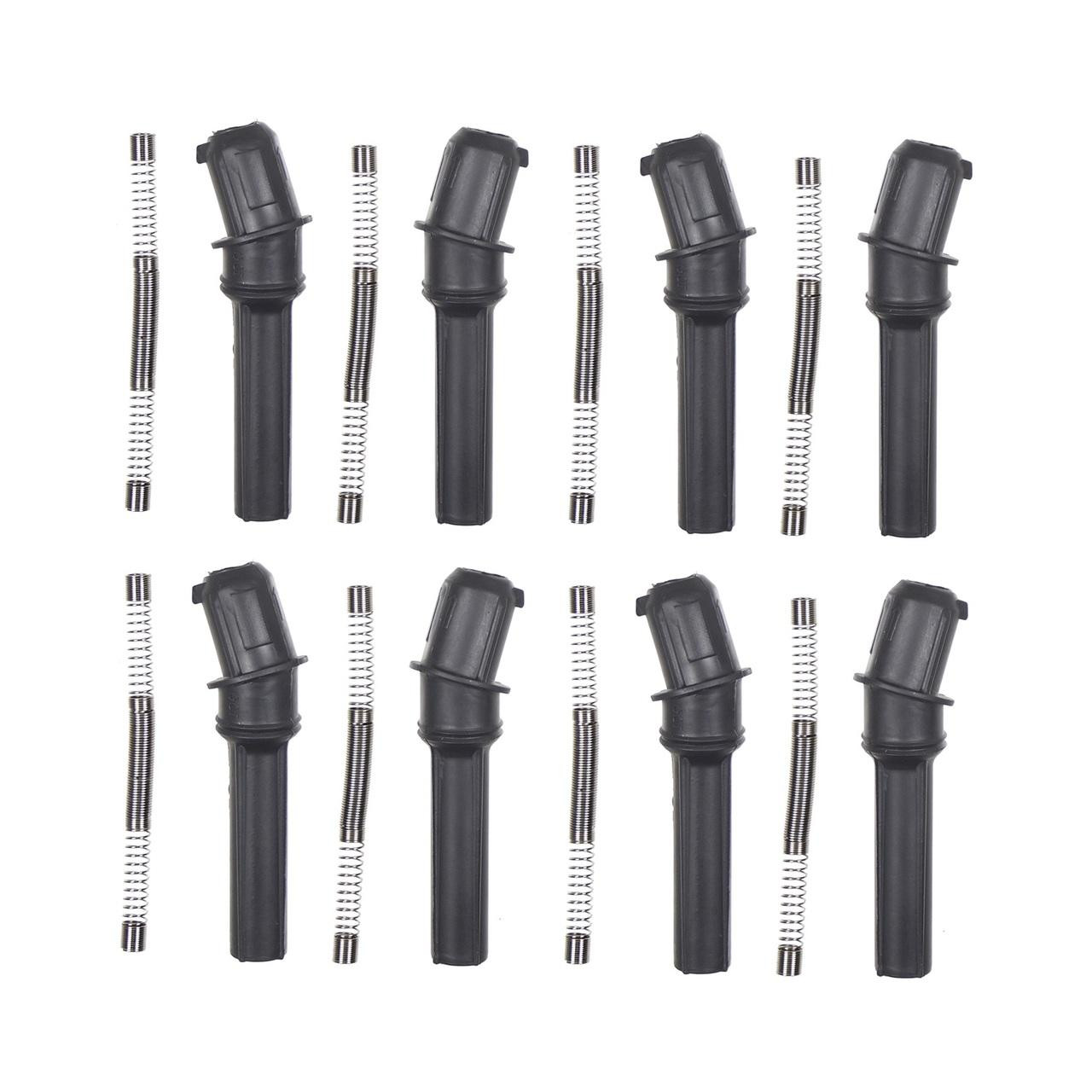 Accel 97-13 Ford w/4.6/5.0/5.4L, Coil-On-Plug Boots w/45° Coil Boot, 8-Pieces - ACL-128041