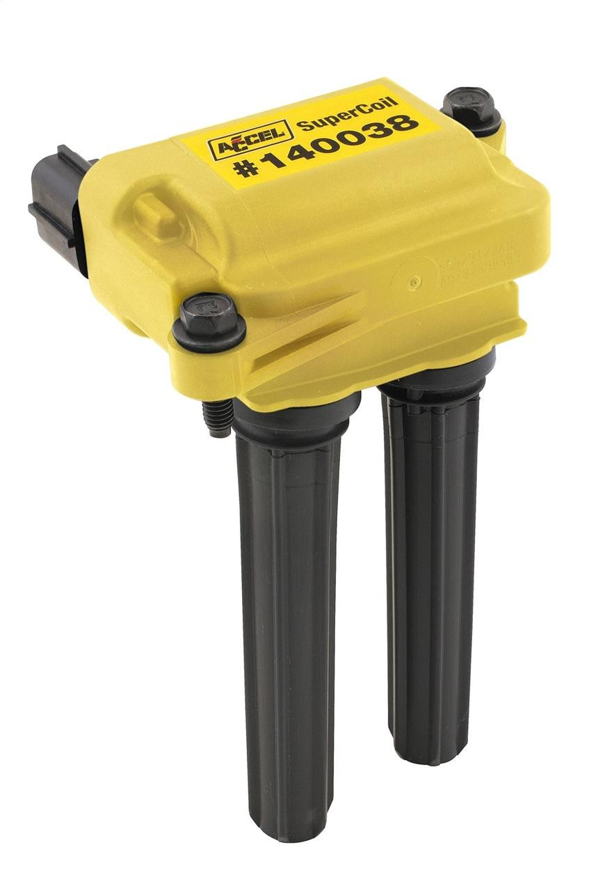 Accel 05-20 Mopar w/5.7/6.1/6.2/6.4L, Ignition Coil, Dual Plug, Yellow, Each - ACL-140038