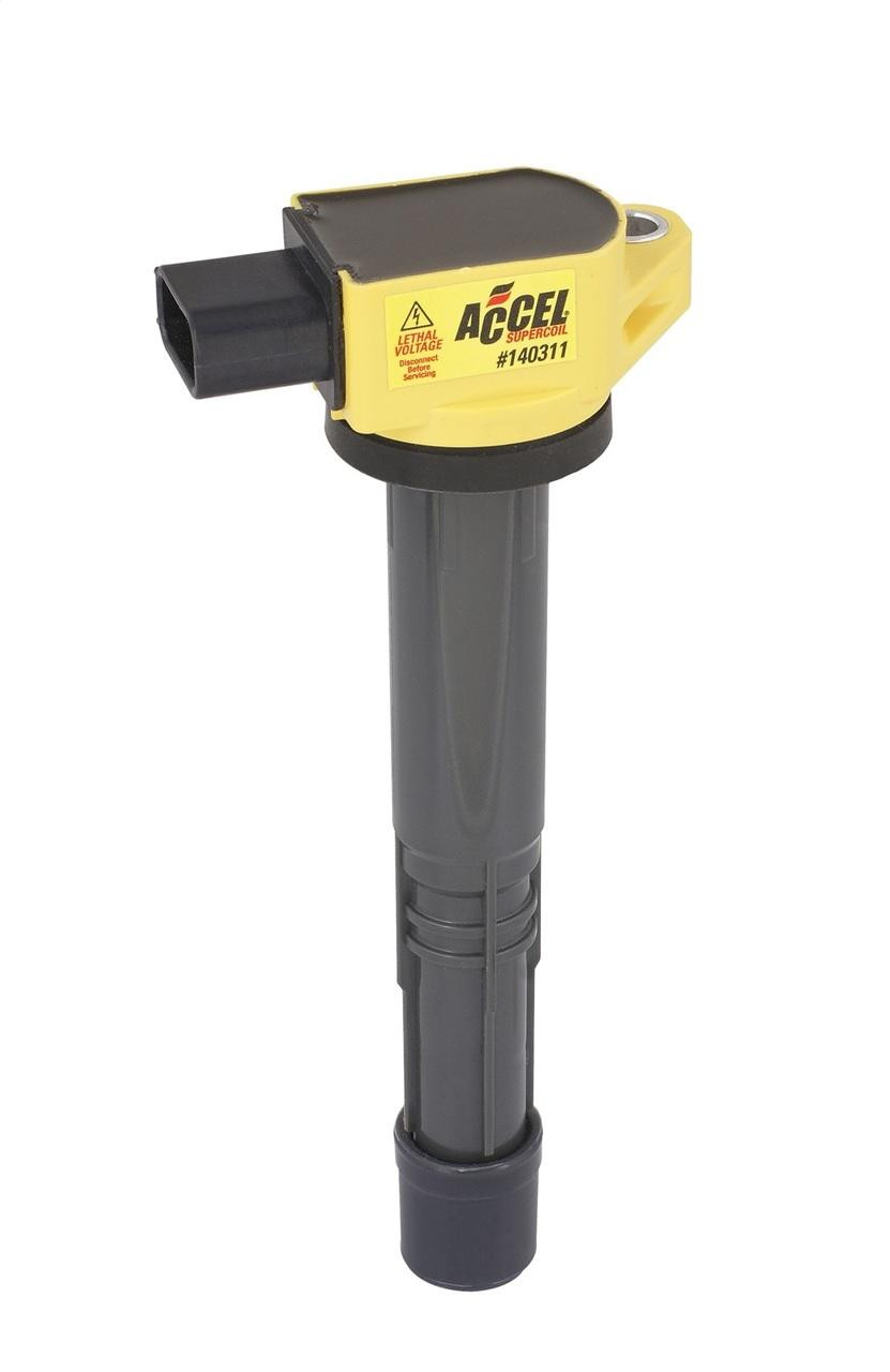 Accel Yellow Ignition Coil for Honda 2.0/2.2/2.4L, Supercoil, Each - ACL-140311
