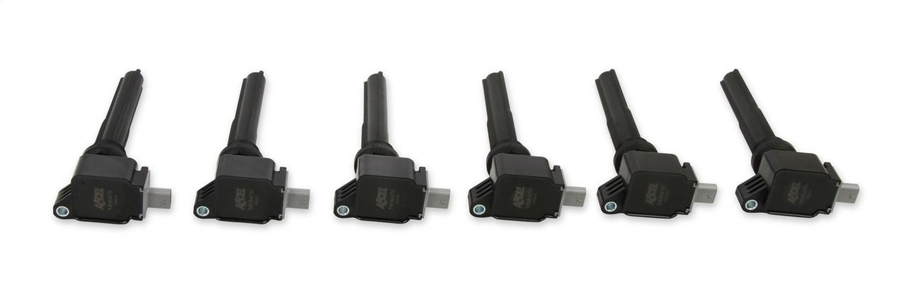 Accel 10-16 Flex/F-150 w/3.5L Ecoboost V6, Black Ignition Coil, Supercoil, Set of 6 - ACL-140647K-6