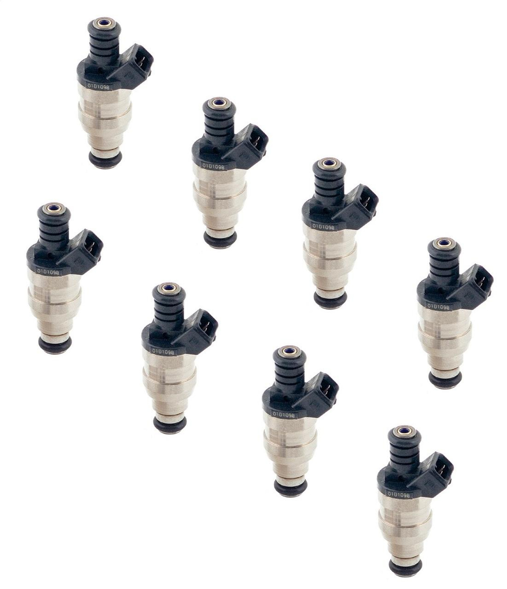 Accel EV1 Minitimer Fuel Injector, 44 Lb/Hr, High Impedance, Set of 8 - ACL-150844