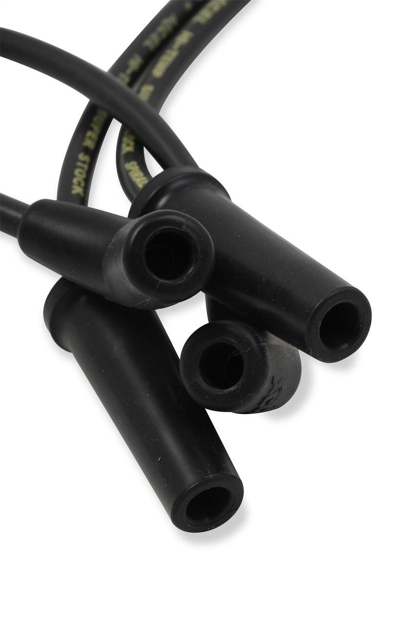 Accel 17-Up Harley Davidson Touring, 8MM Black Custom Wire Set w/Spiral Core - ACL-171116-K