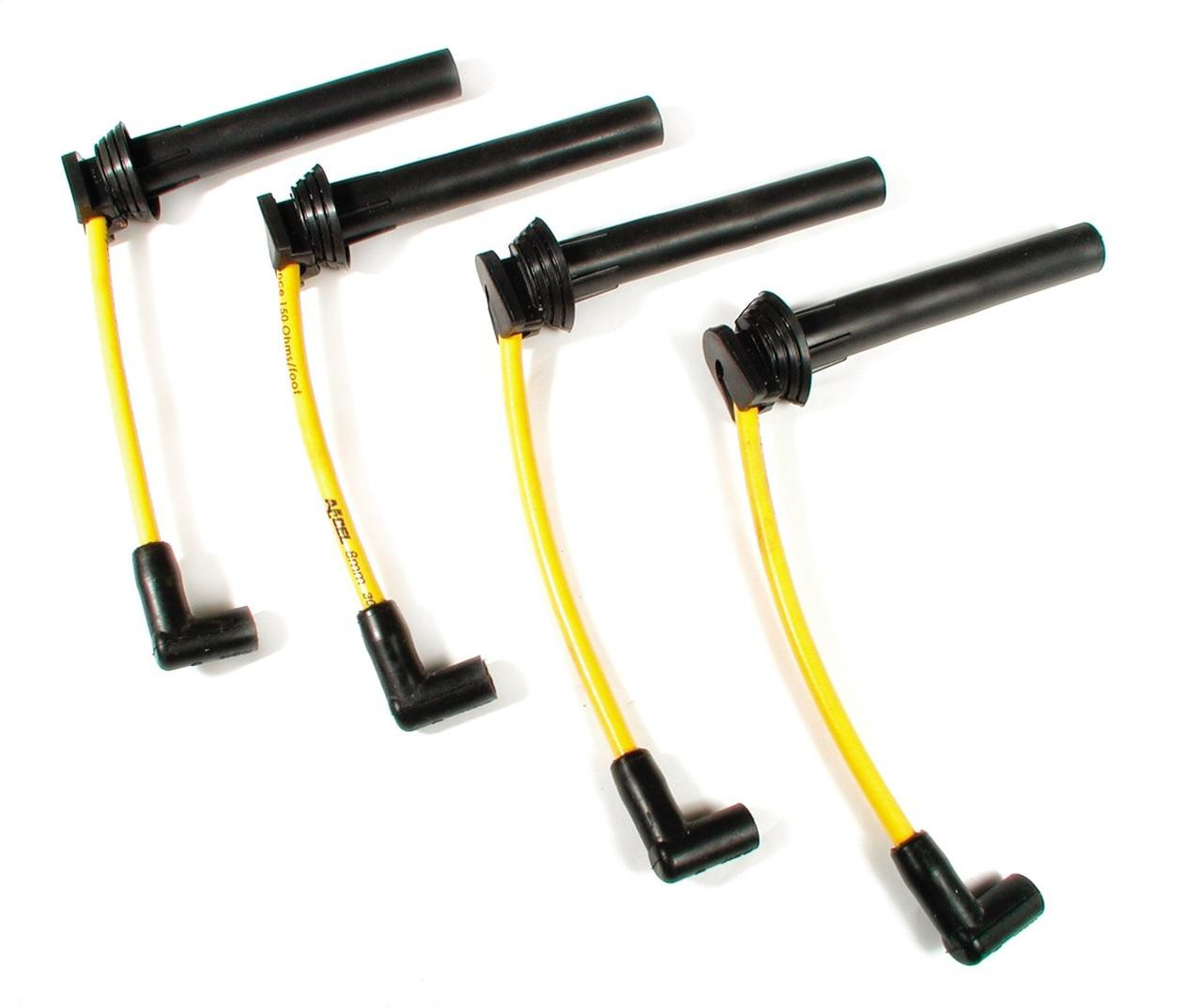 Accel 95-02 Neon/Stratus w/2.0/2.4L, Yellow Spark Plug Wires, Thundersport - ACL-7964Y