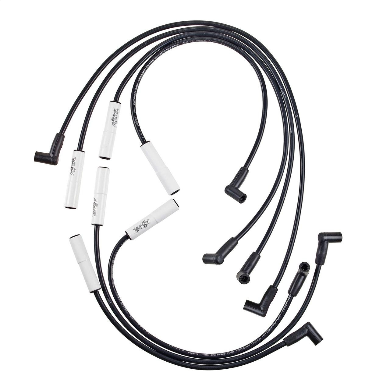 Accel 92-01 Mopar w/3.9L, Spark Plug Wire Set w/Extreme 9000 Ceramic Boot - ACL-9039C