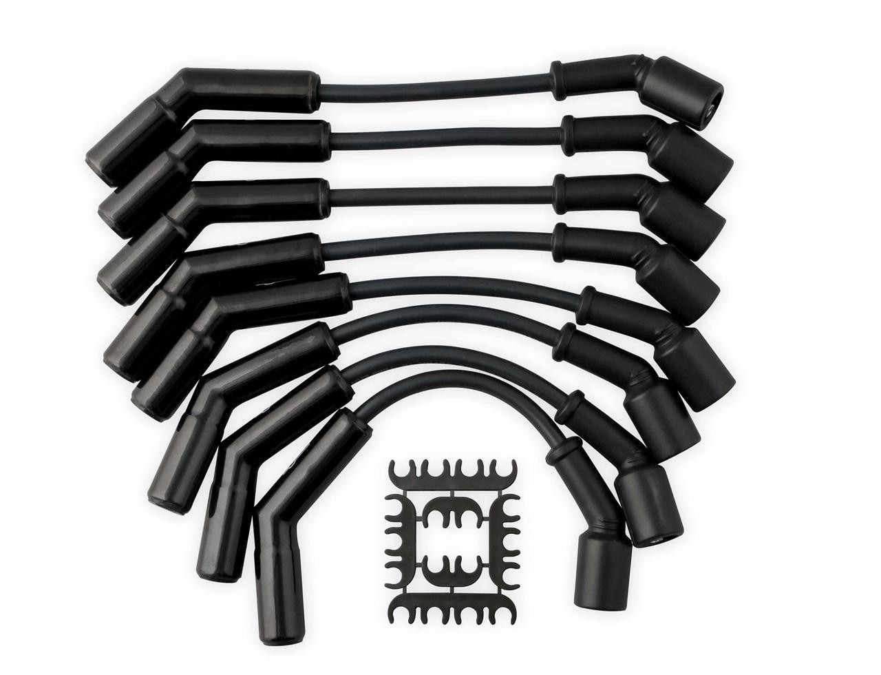 Accel Black Spark Plug Wire Set w/Extreme 9000 Ceramic Boot for GM LS3/LS4/LS7 - ACL-9070CK