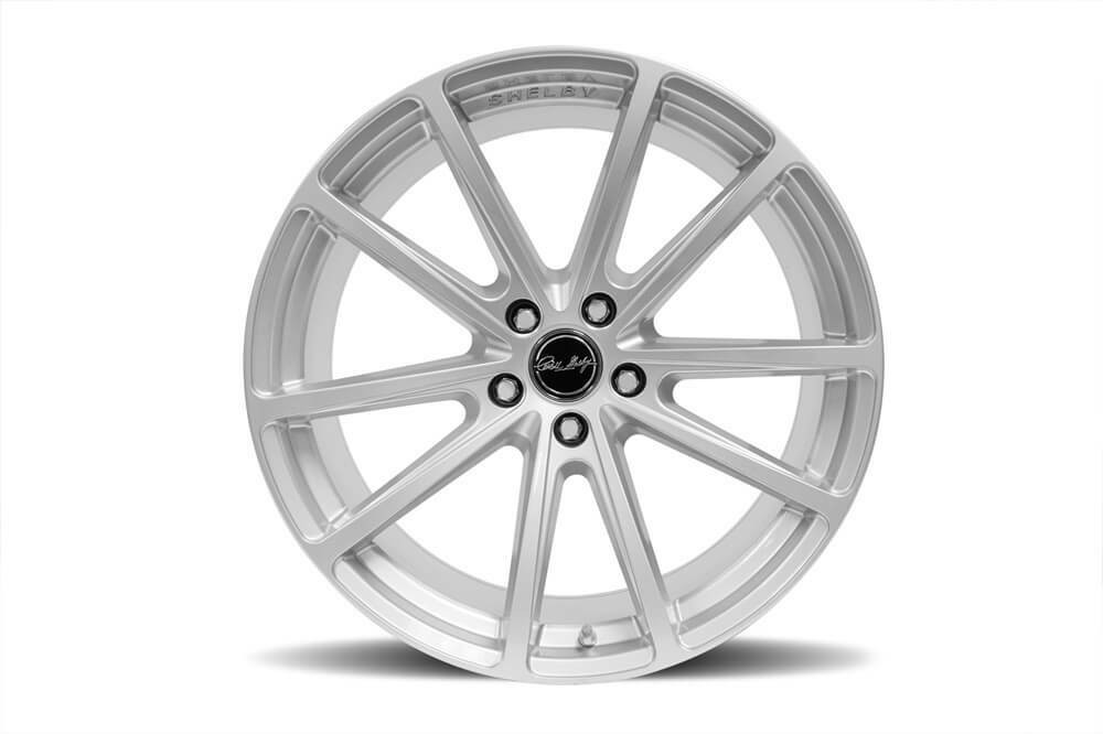 Carroll Shelby Wheels 05-Up Mustang, CS10 Wheel, 20 x 11, 5 x 114.3, 50MM Offset Chrome Powder, Rear - CS10-211555-CP