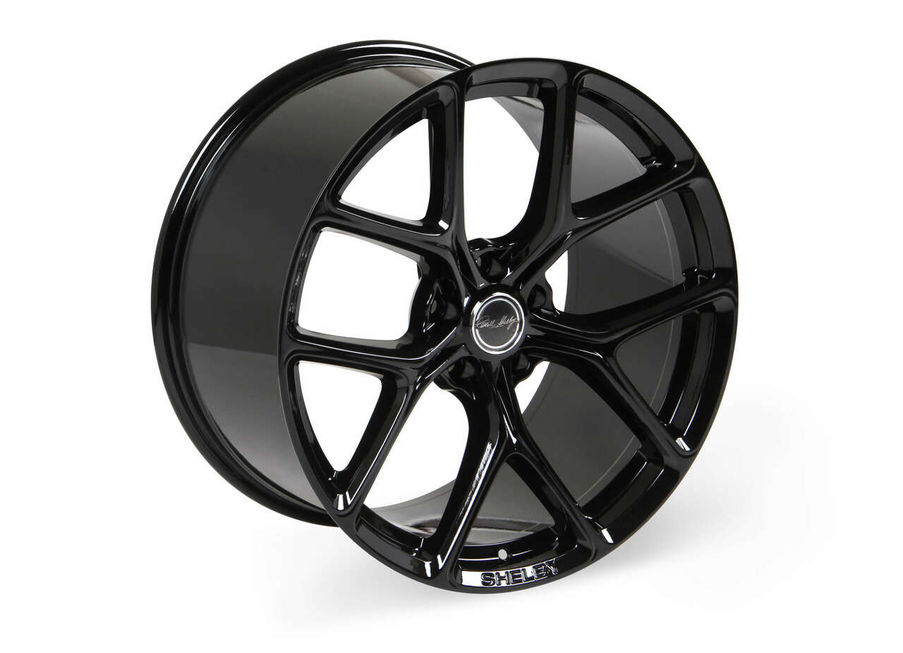 Carroll Shelby Wheels 05-UP Mustang, CS3 Wheel, 20 x 11, 5 x 114.3, 50mm Offset, Gloss Black, Rear - CS3-215455-B