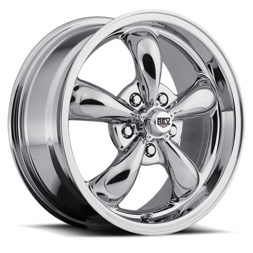 Rev Wheels Rev Wheels 100 Classic Series, 17 x 9, 4.5 Backspacing, 5 x 4.5, Chrome - REV-100C-7906500