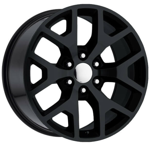 Rev Wheels Rev Wheels OE Replica 586 Series, 22 x 9, 6.26 Backspacing, 6 x 5.5, Gloss - REV-586GB-2298332