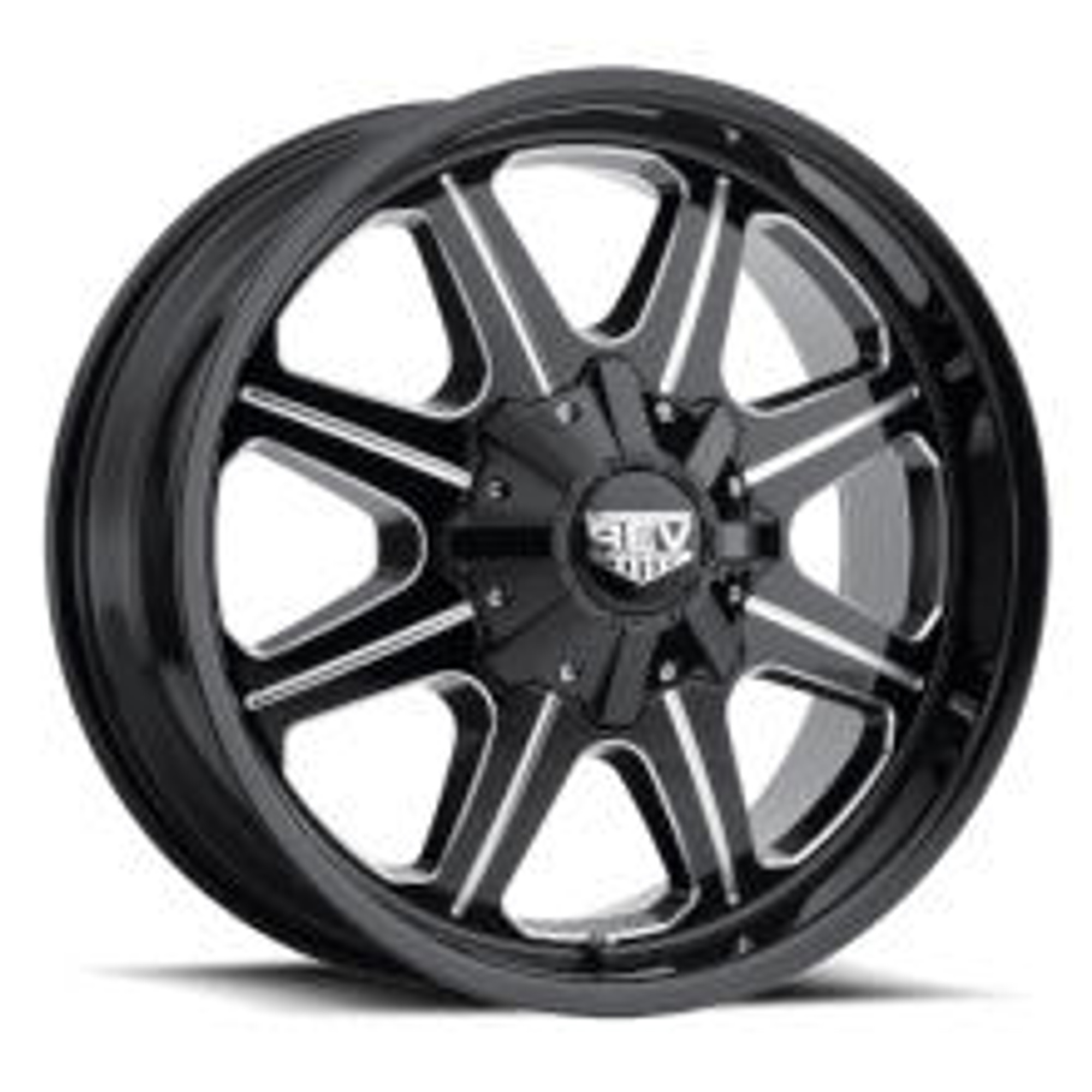 Rev Wheels Rev Wheels Off Road 823 Series, 20 x 9, 4.53 Backspacing, 8 x 6.5, Black - REV-823M-2908112