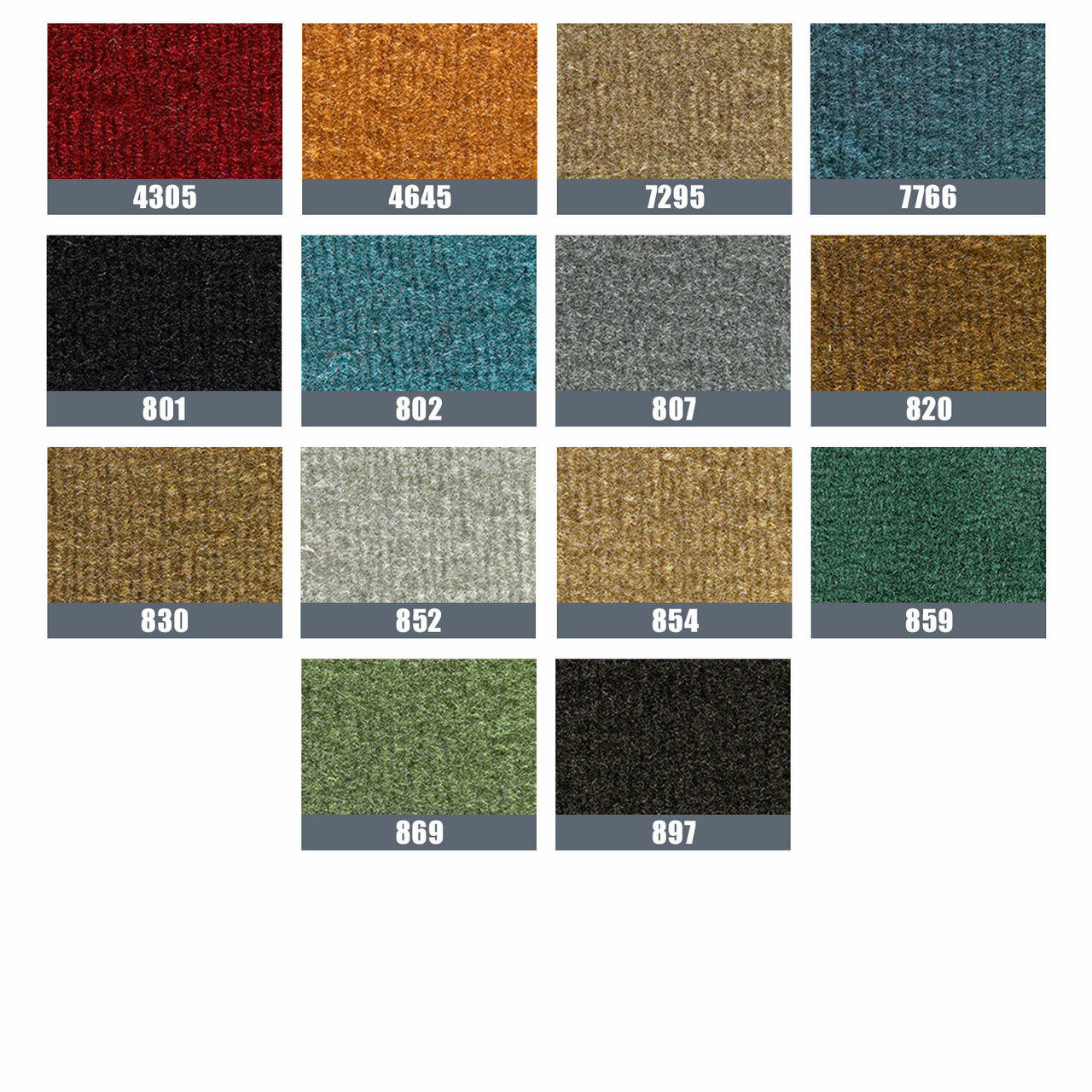 ACC Carpet 1974-1980 C10 Suburban Carpet Kit, 4-Speed, Cutpile, Complete - ACC-19531