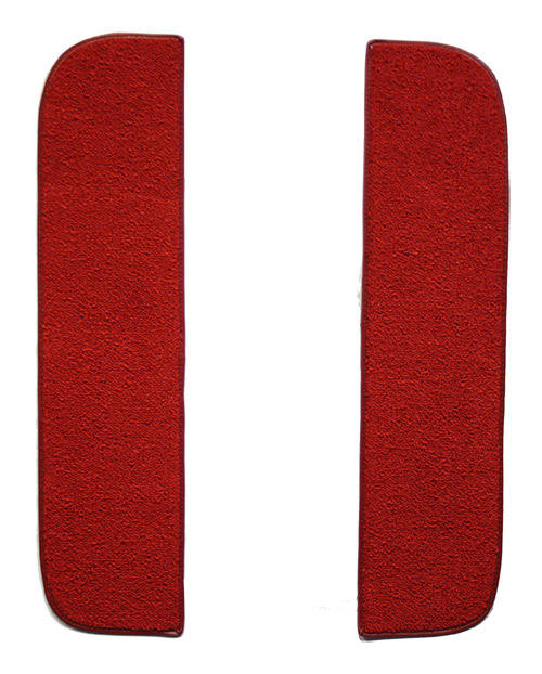 ACC Carpet 1967-72 C25/C2500 Suburban Door Panel Front Carpet Inserts W/Cardboard 2pc Loop - ACC-22738