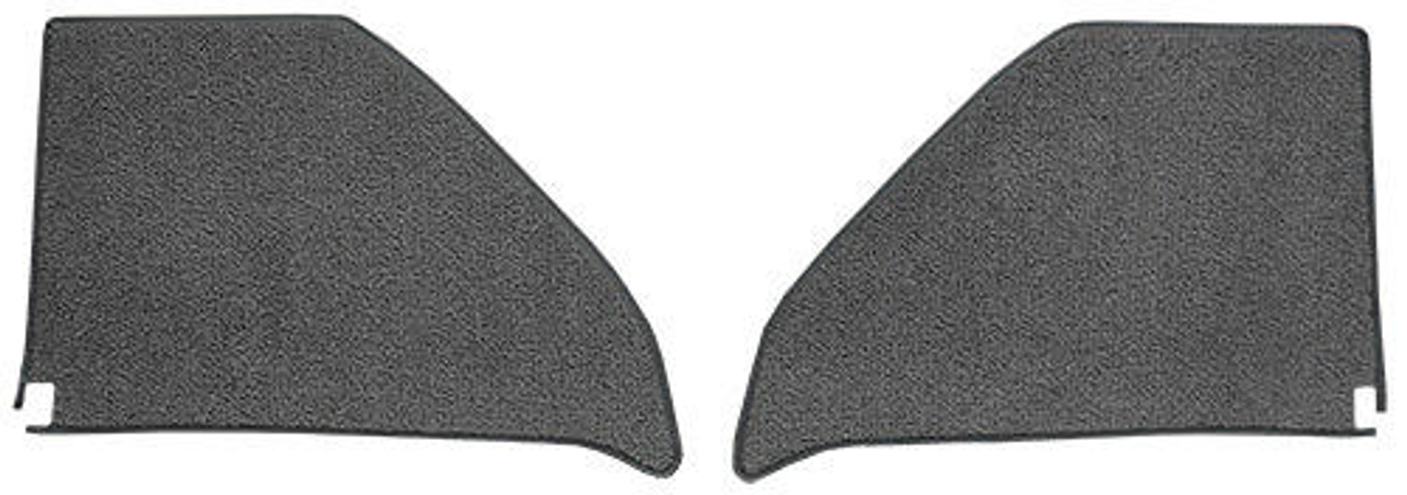 ACC Carpet 1964-1965 GMC 1000 Series Kick Panel Carpet Inserts W/Cardboard, Loop - ACC-23520