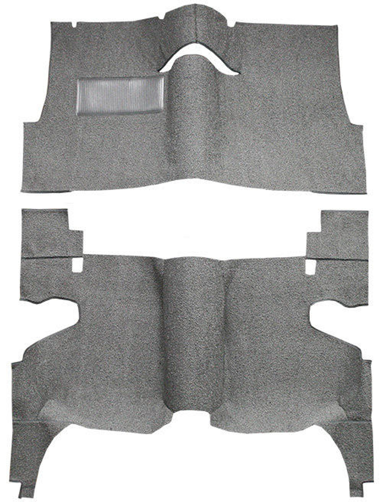 ACC Carpet 1958 Impala Carpet Kit, 4 Door, Hardtop, Cut and Sewn Loop, Floor, Black - ACC-3977