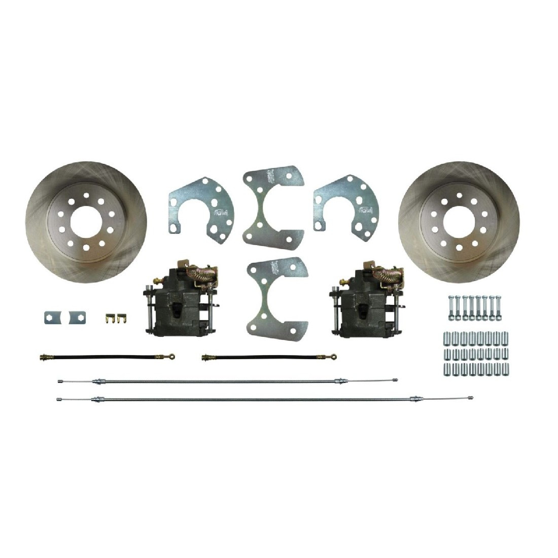 The Right Stuff Ford 8.8" Rear End, Rear Disc Brake Conversion Kit - (ZDCRD04-P)