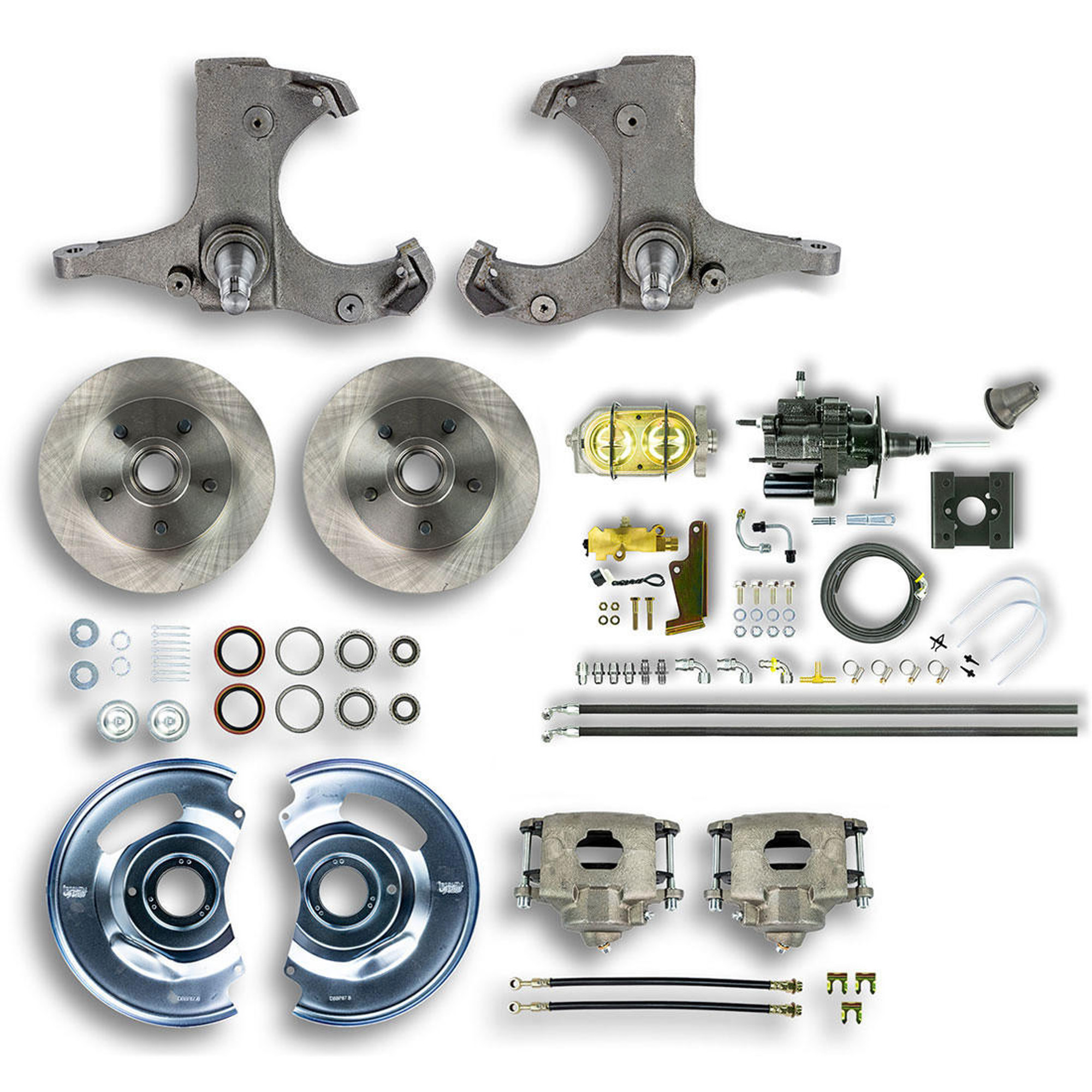 The Right Stuff 1963-66 Chevrolet/GMC Truck/Suburban Hydro Boost Front Disc Brake Conversion Kit - THB6325-P