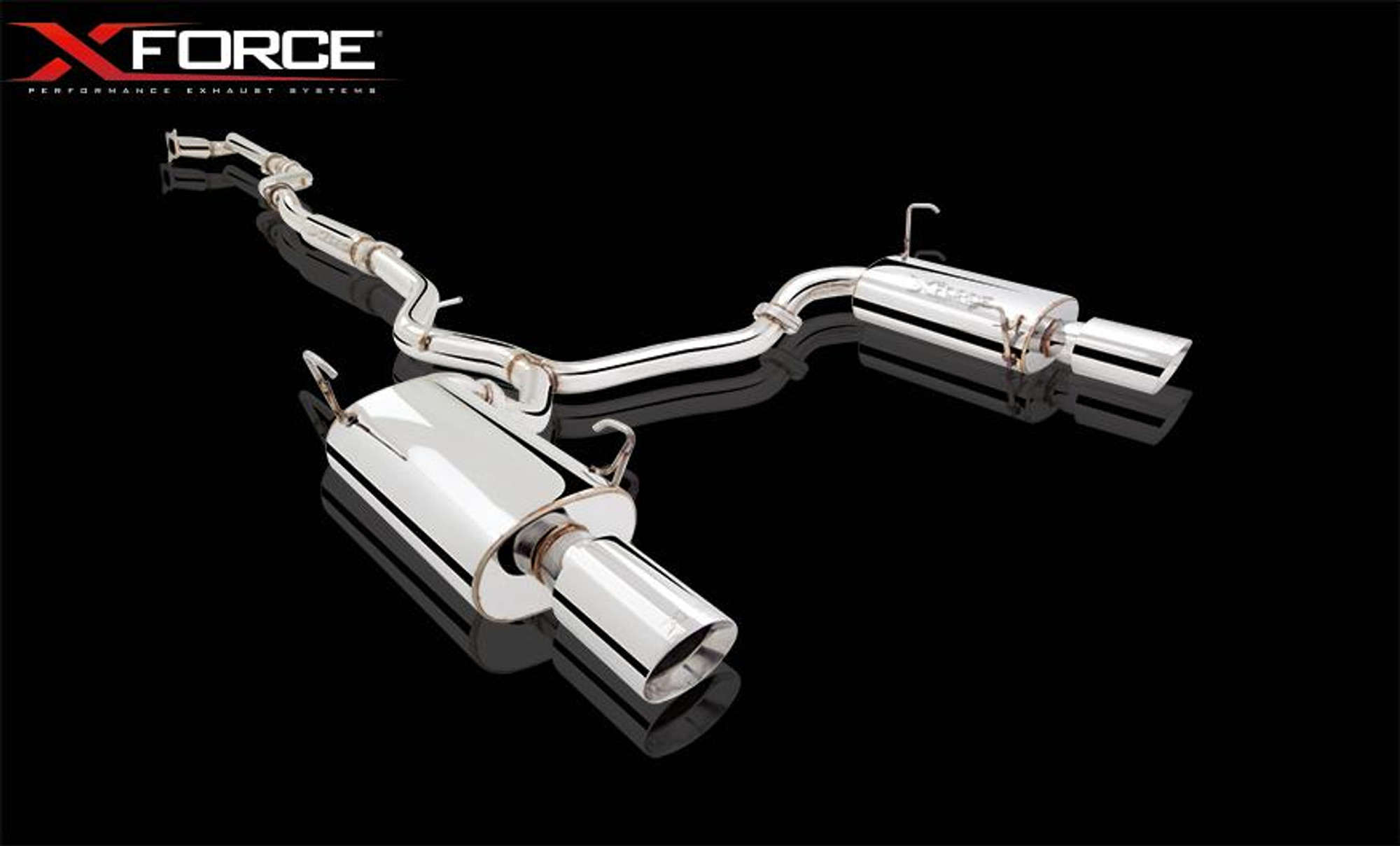 XForce Subaru Legacy 2010 3 Turbo Back Exhaust System XFE ES SL10T TBS