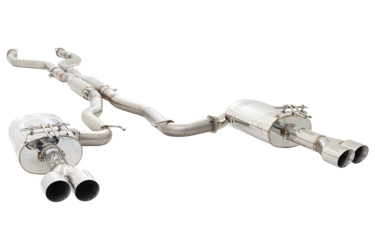  XForce 08-09 Pontiac G8/14-17 Chevrolet SS Sedan Stainless 3" Cat Back Exhaust System - (XFE-ES-VF73-CBS) 