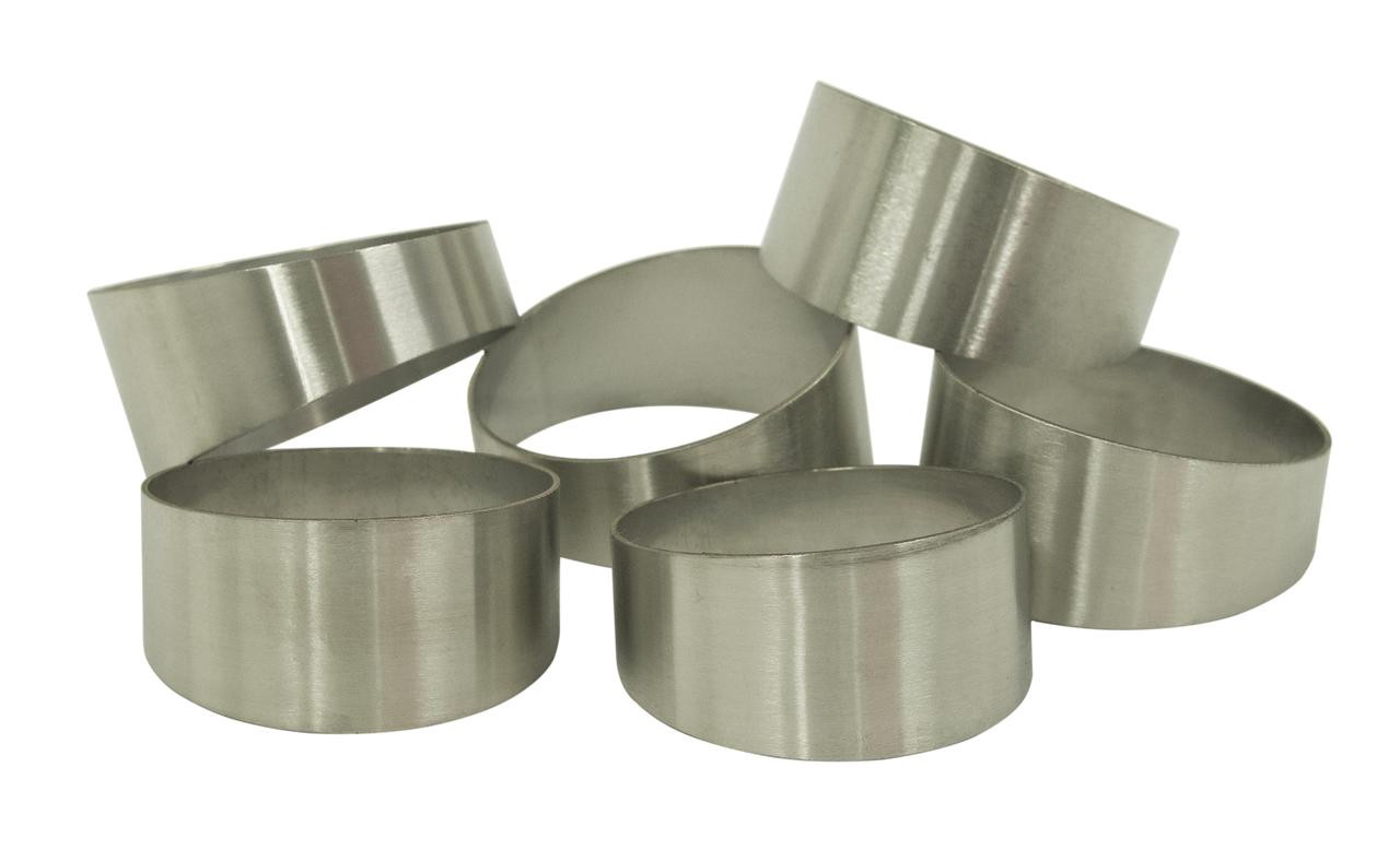  XForce Pie Cut 1D 304SS Brushed 2.5" 15 Degree 1.5D - (XFE-PSB-250159015) 