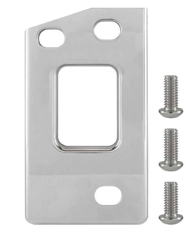  Cold Case Radiators 55-57 Chevy Billet Hood Latch Plates - (CR-CHT563LP) 