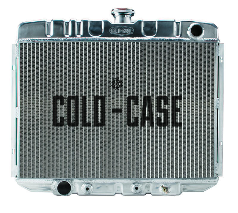  Cold Case Radiators 67-70 Mustang w/Big Block &amp; Auto 24&quot; Aluminum Performance Radiator - (CR-FOM588A) 