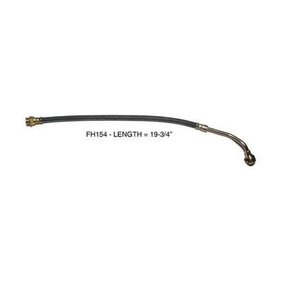  The Right Stuff 81-86 Chevrolet K20/Suburban w/13" x2.50" Brakes, Rear Right Brake Flex Hose, Each - (FH154) 