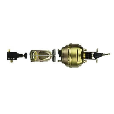  The Right Stuff 62-76 Mopar A/B/E-Body Front Disc/Rear Drum, Power Booster w/Master Cylinder & Valve - (G80011501) 