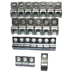 The Right Stuff 1973 Chevrolet Corvette Brake & Fuel Line Clip Set - (VCS7301)