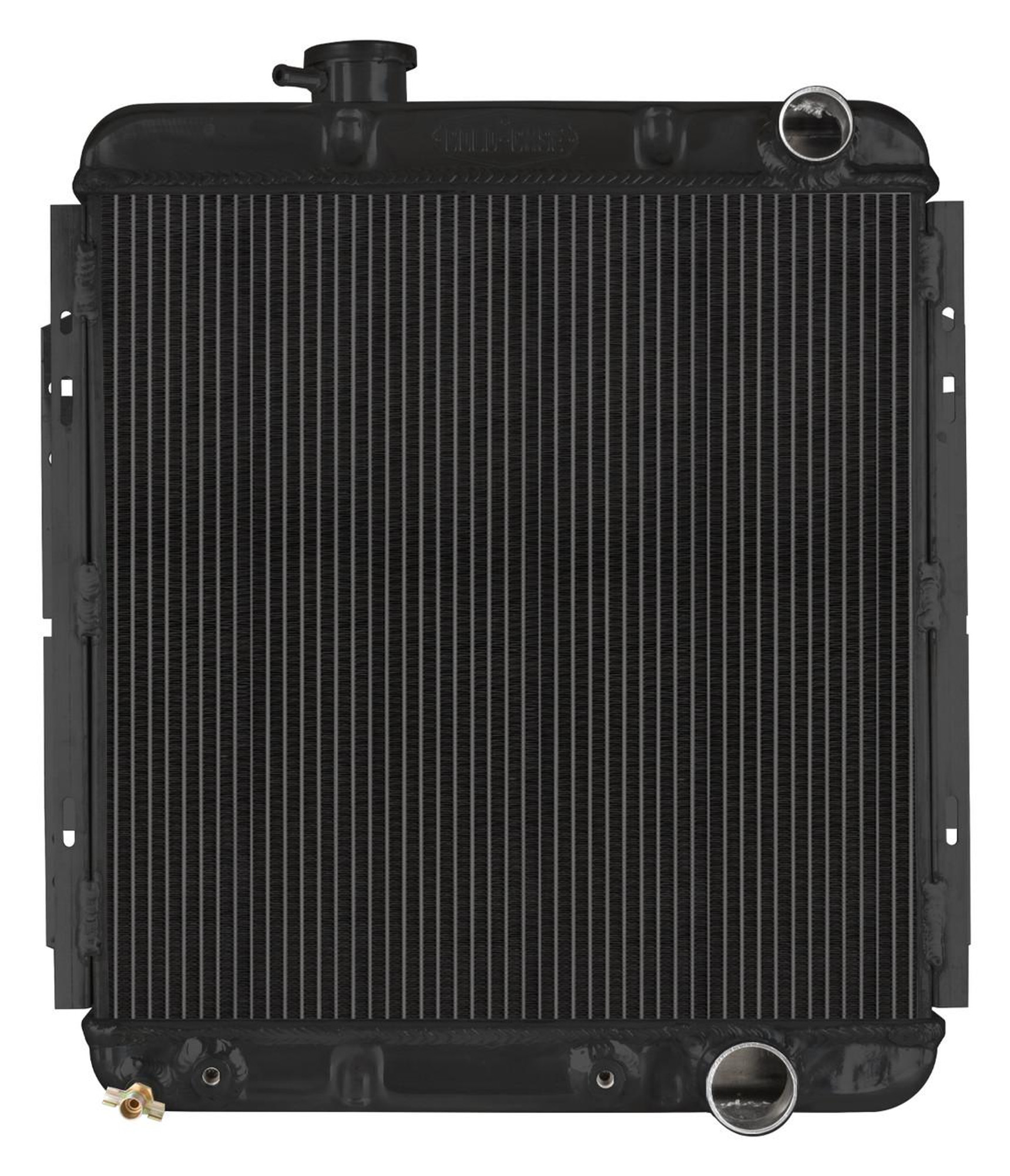  Cold Case Radiators 64.5-66 Mustang w/289 V8 & Manual Trans, Aluminum Performance Radiator, Black - (CR-FOM564B) 
