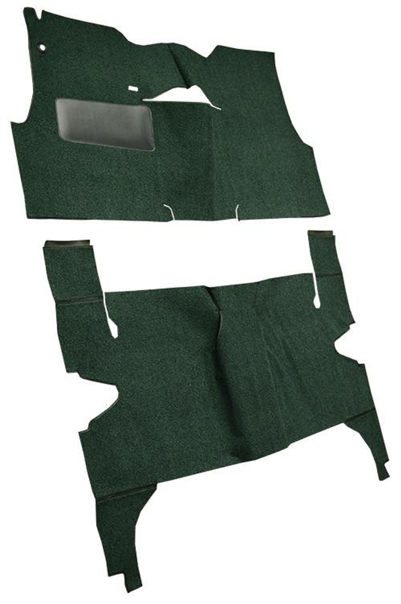  ACC Carpet 1956 Chevy Bel Air Floor Carpet, 4DR Hardtop w/Bench Seat, Loop Material - (ACC-19645) 