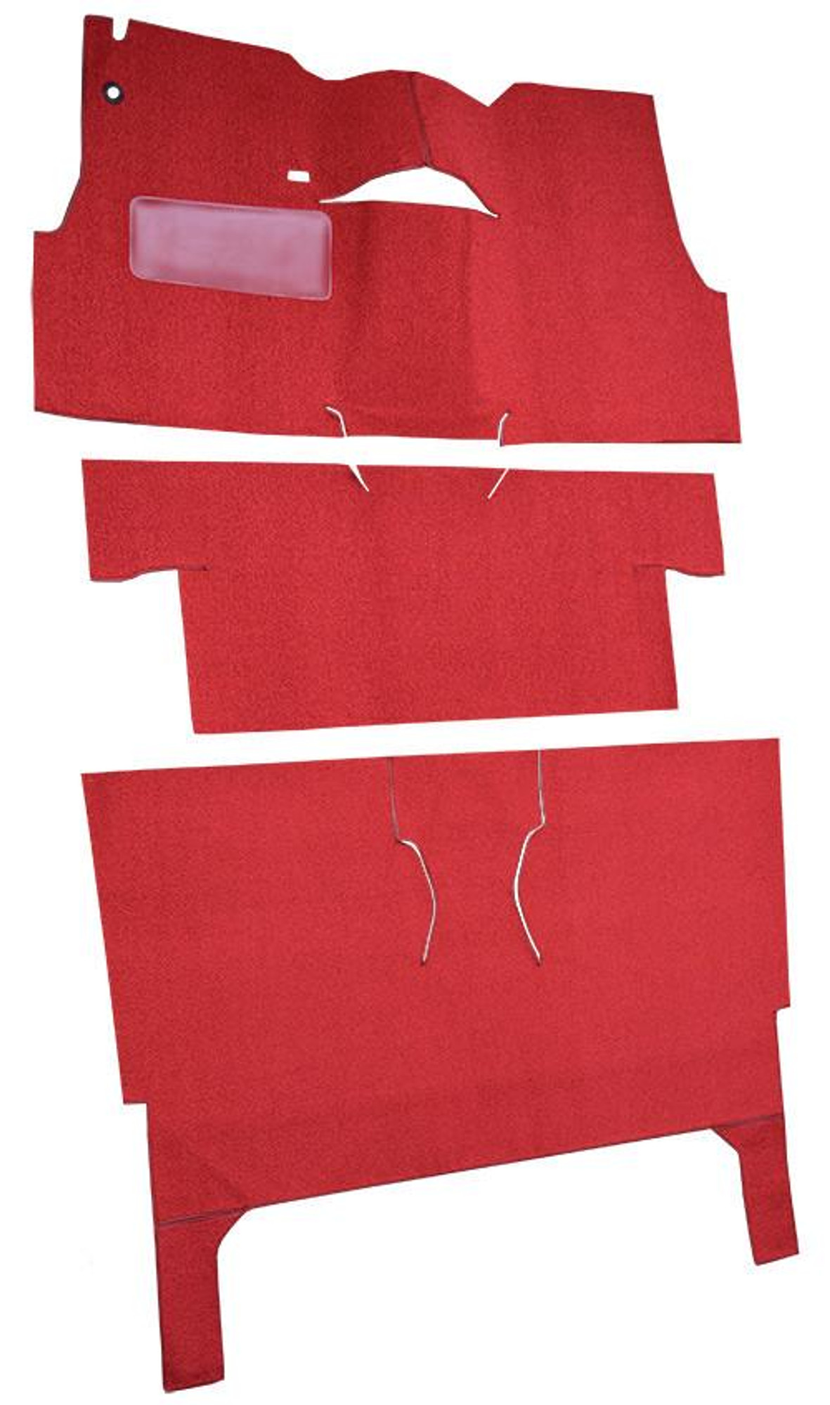  ACC Carpet 55 Chevy One-Fifty Series Passenger Area Carpet 2DR Wagon w/Bucket Seat Daytona - (ACC-24645) 