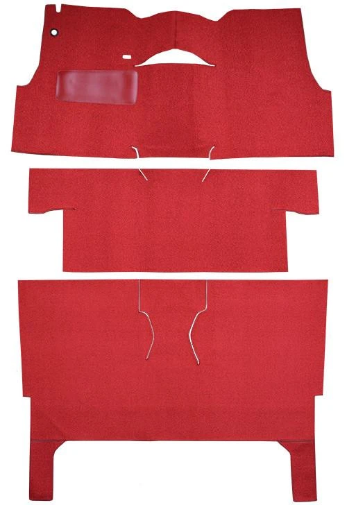  ACC Carpet 56 Chevy One-Fifty Series Passenger Area Carpet 2DR Wagon w/Bucket Seat Daytona - (ACC-24669) 