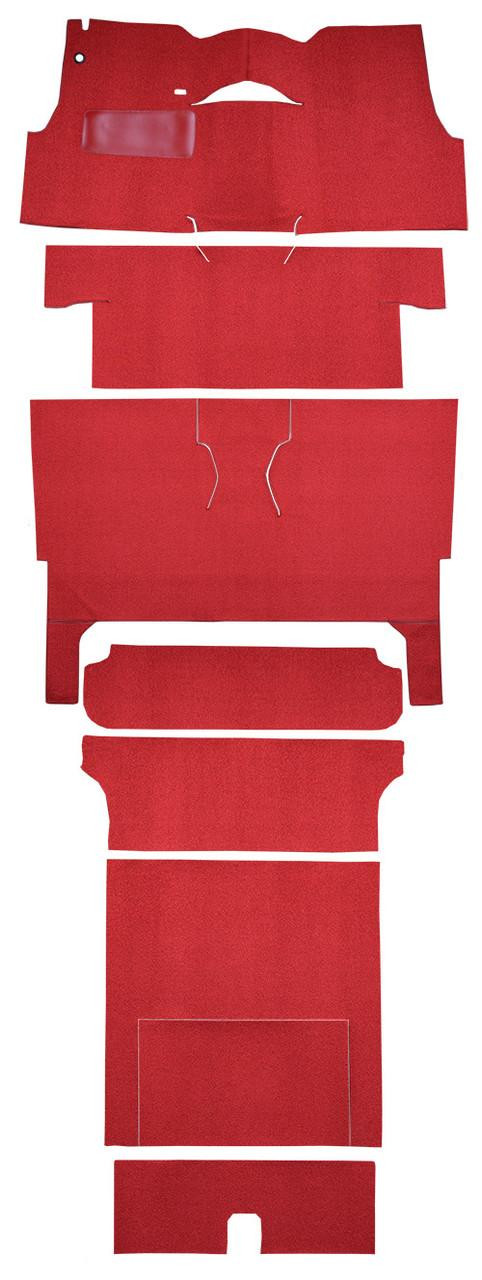  ACC Carpet 1956 Chevy Two-Ten Series Complete Carpet Kit, 2DR Wagon w/Bucket Seat, Loop - (ACC-24674) 