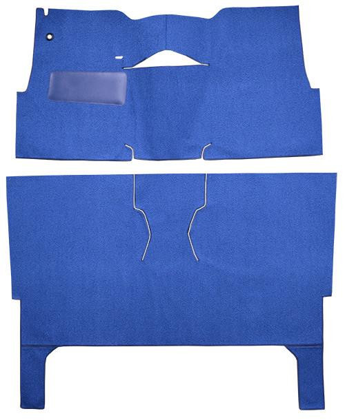  ACC Carpet 1957 Chevy Two-Ten Series Passenger Area Carpet, 2DR Wagon w/Bucket Seat, Loop - (ACC-24687) 