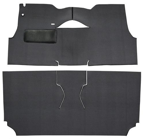  ACC Carpet 1955 Chevy Two-Ten Series Floor Carpet, 2DR Hardtop w/Bucket Seat, Loop Material - (ACC-26192) 