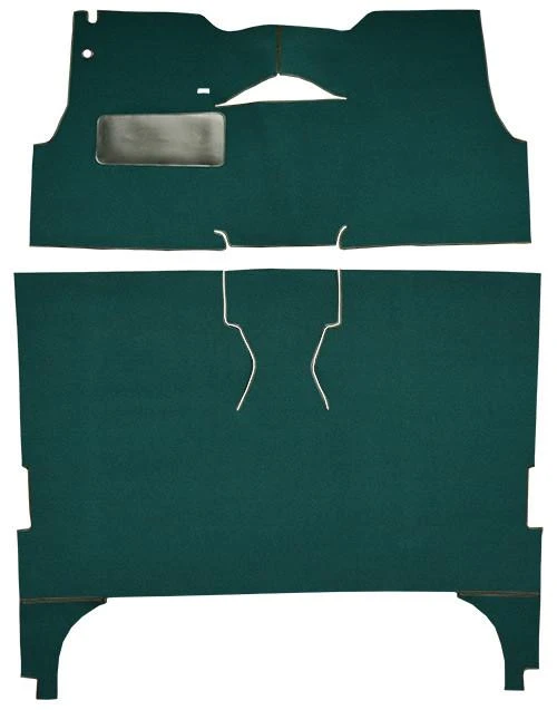  ACC Carpet 1955 Chevy Two-Ten Series Floor Carpet 4DR Sedan w/Bucket Seat Daytona Material - (ACC-26198) 