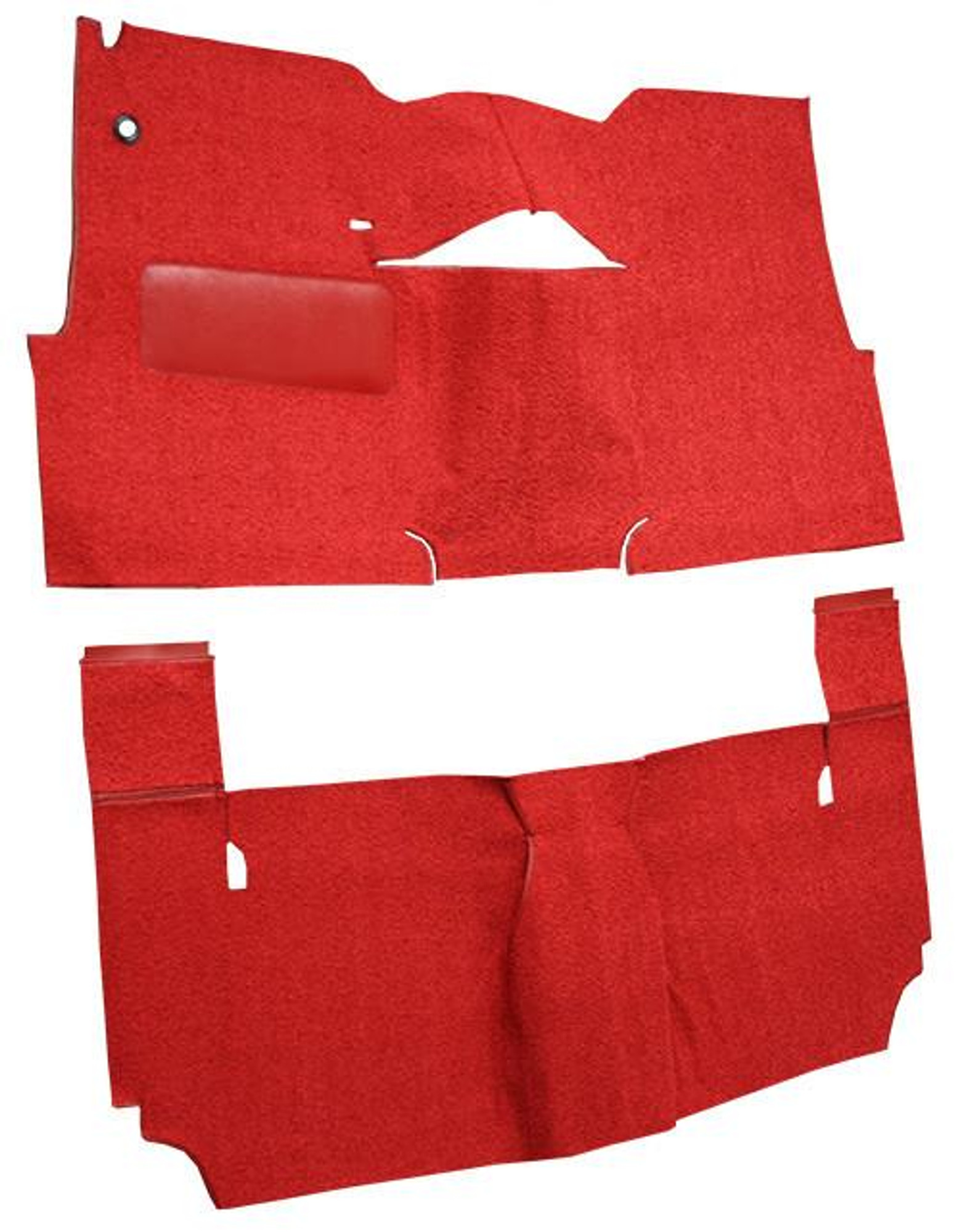  ACC Carpet 1957 Chevy Two-Ten Series Floor Carpet, 2DR Hardtop w/Bench Seat, Loop Material - (ACC-26222) 