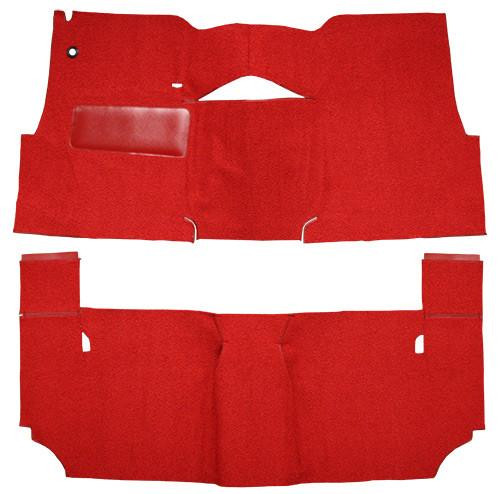  ACC Carpet 1957 Chevy Bel Air Floor Carpet, 2DR Convertible w/Bench Seat, Loop Material - (ACC-4493) 
