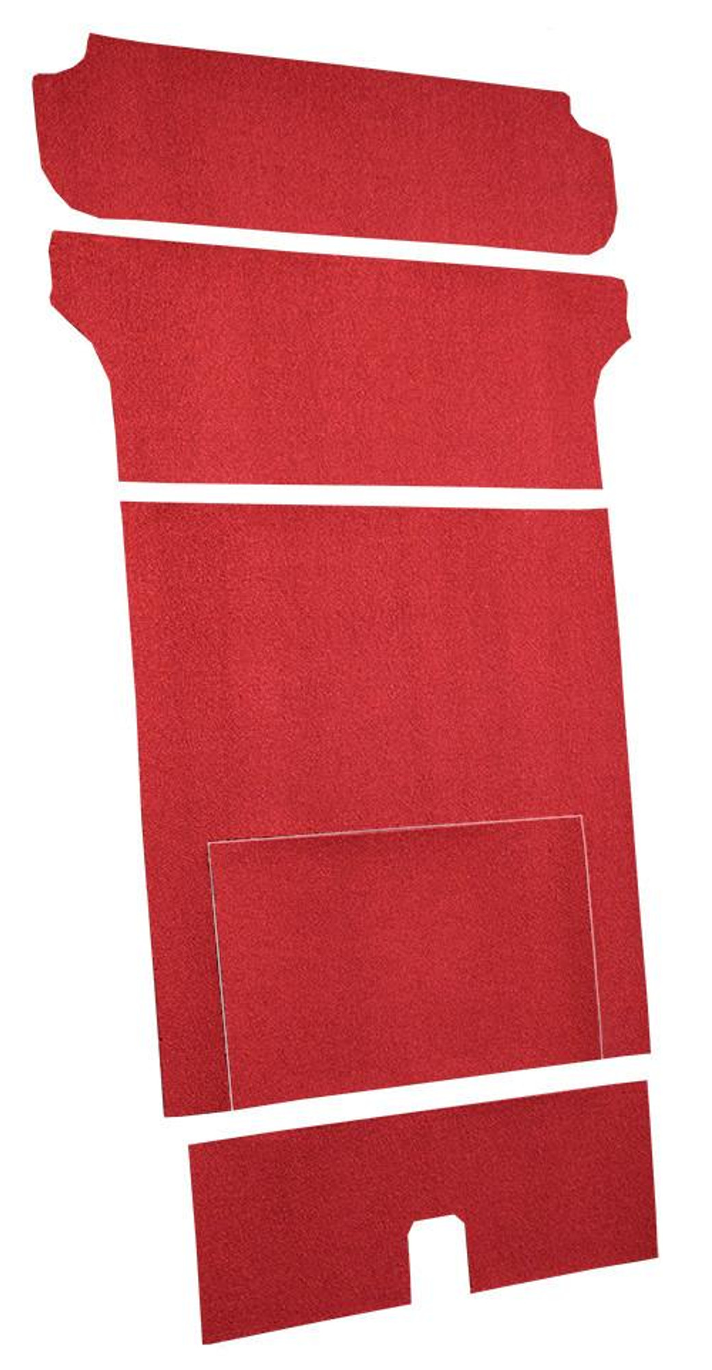  ACC Carpet 1955-1957 Chevy Nomad 5pc Cargo Area Carpet, 2DR Wagon, Loop Material - (ACC-8411) 