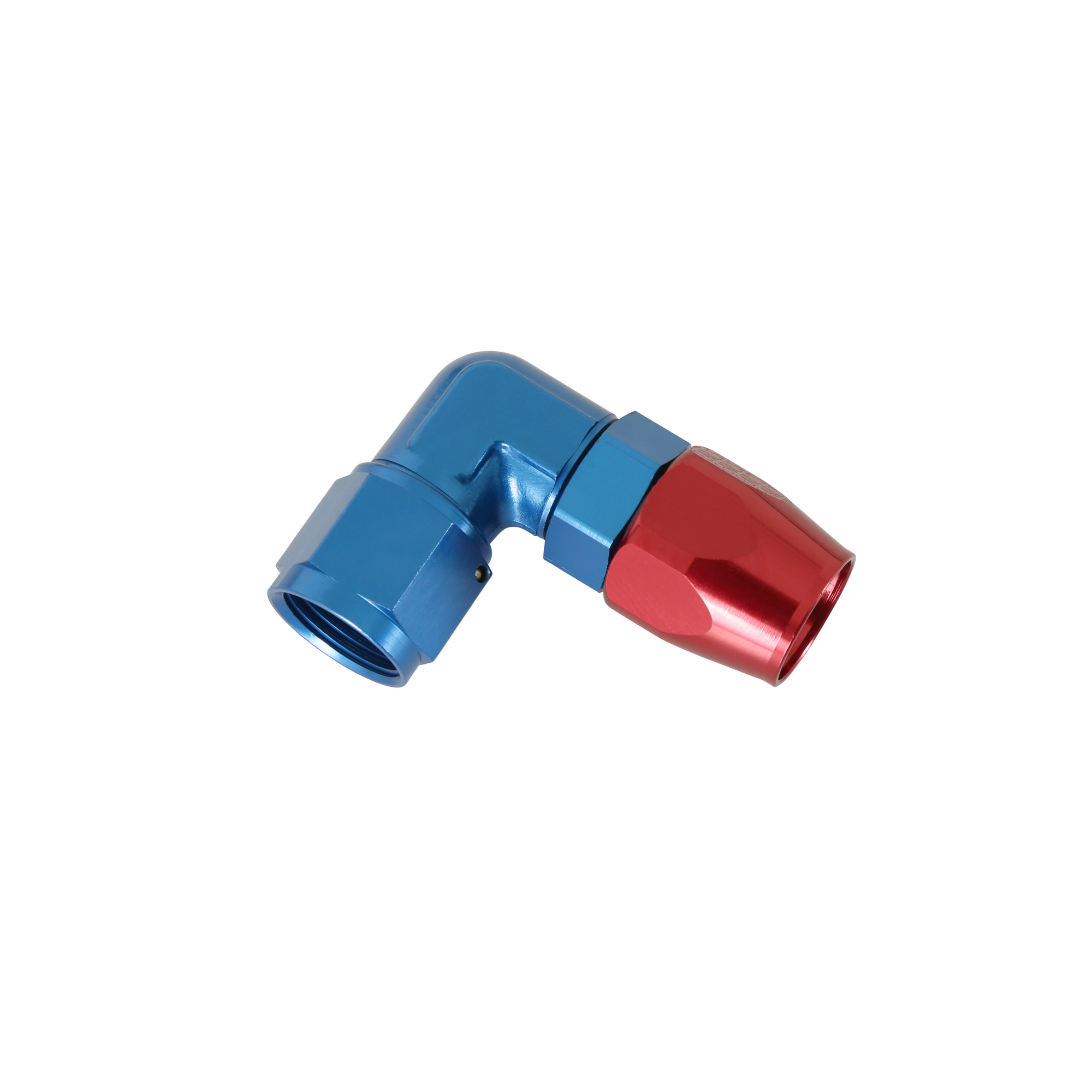 Earls Performance Earl's 90 Degree Swivel-Seal® Hose End -10 AN - Red/Blue - Clamshell Package - (809010ERLP)