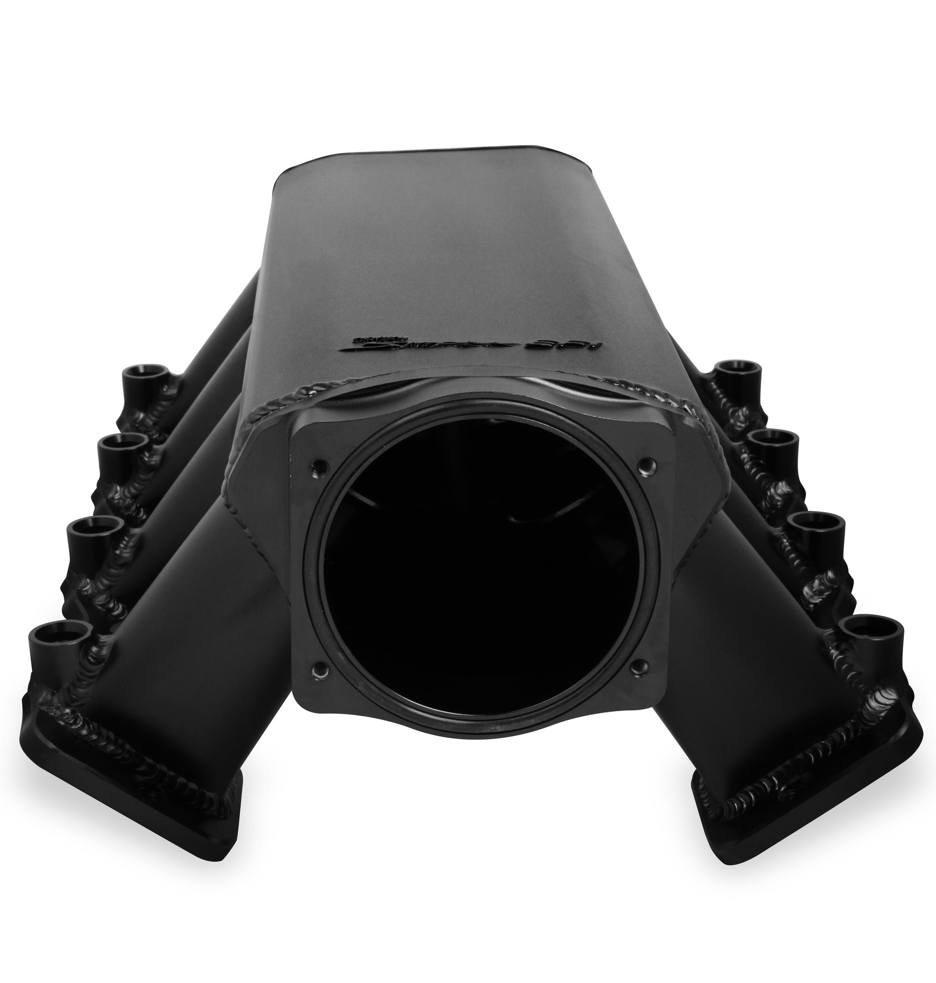 Holley EFI Sniper EFI Sheet Metal Fabricated Intake Manifold GM LS3/L92 102mm Black - (EFI-822042-1)