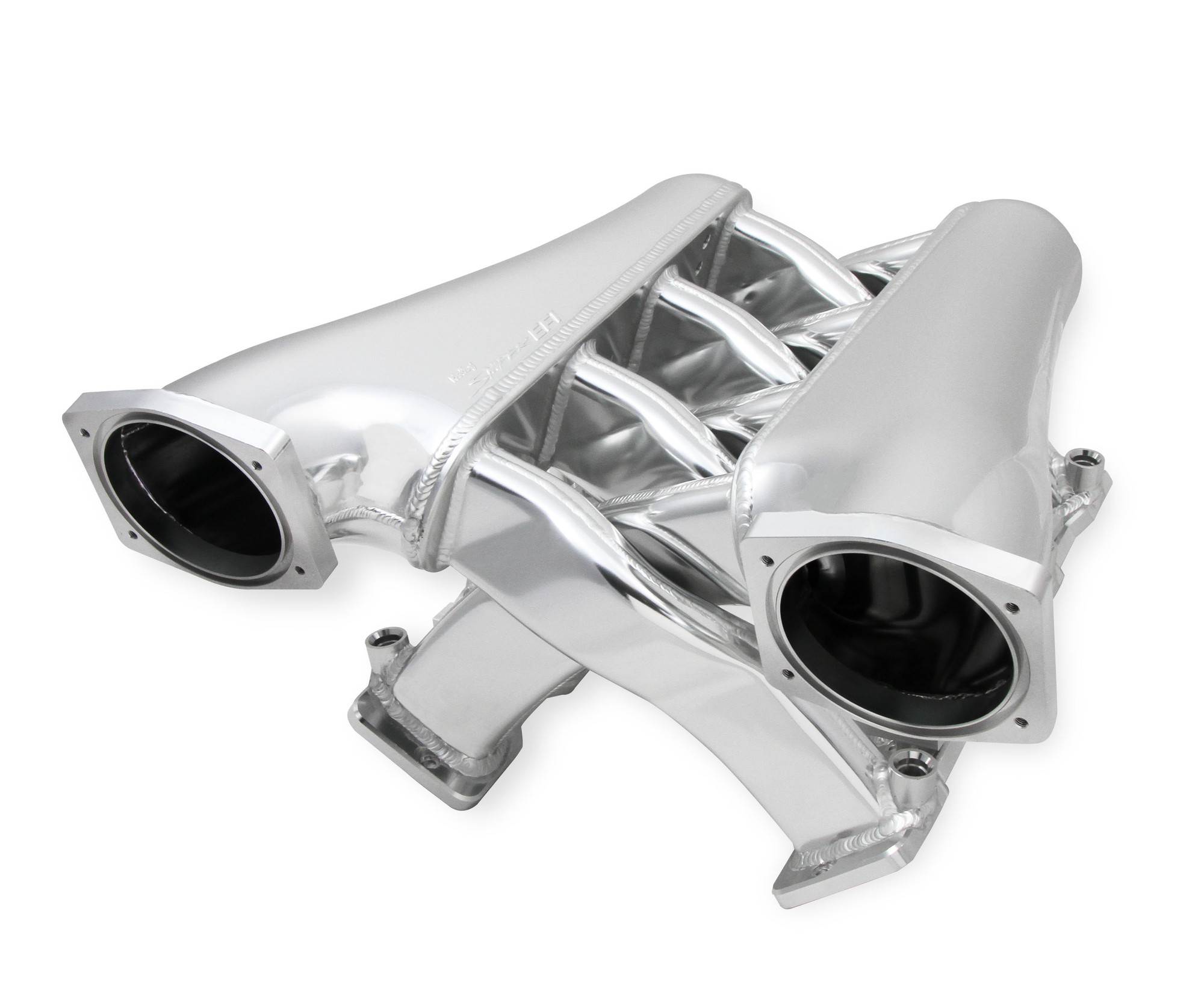 Holley EFI Sniper EFI Fabricated Intake Manifold Dual Plenum 102mm LS3/L92, Rail Kit - Slvr - (EFI-822241)