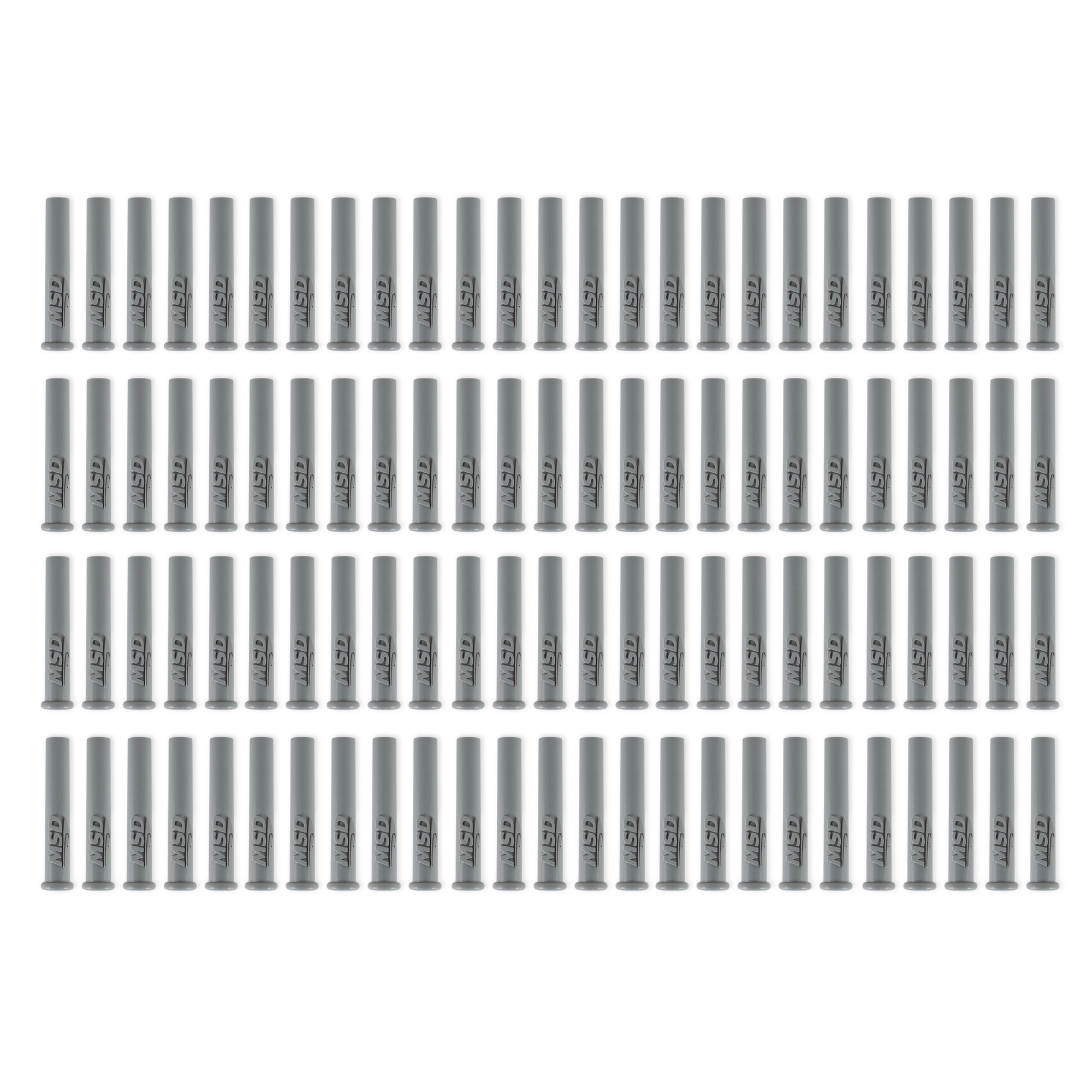 MSD Straight, Gray Silicone Boots, 100 each - (MSD-34565)