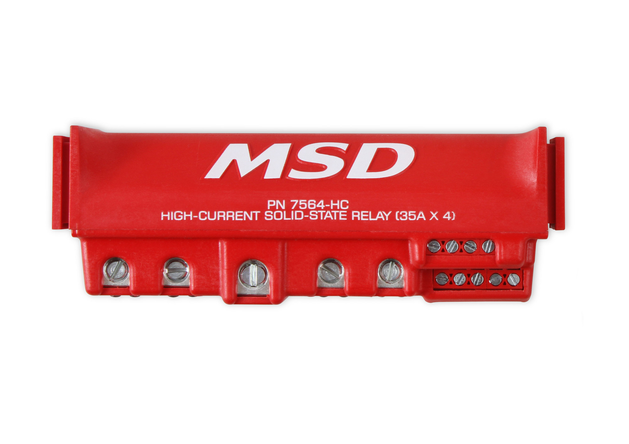 MSD High-Current Solid-State Relay 35Ax4, Red - (MSD-7564-HC)