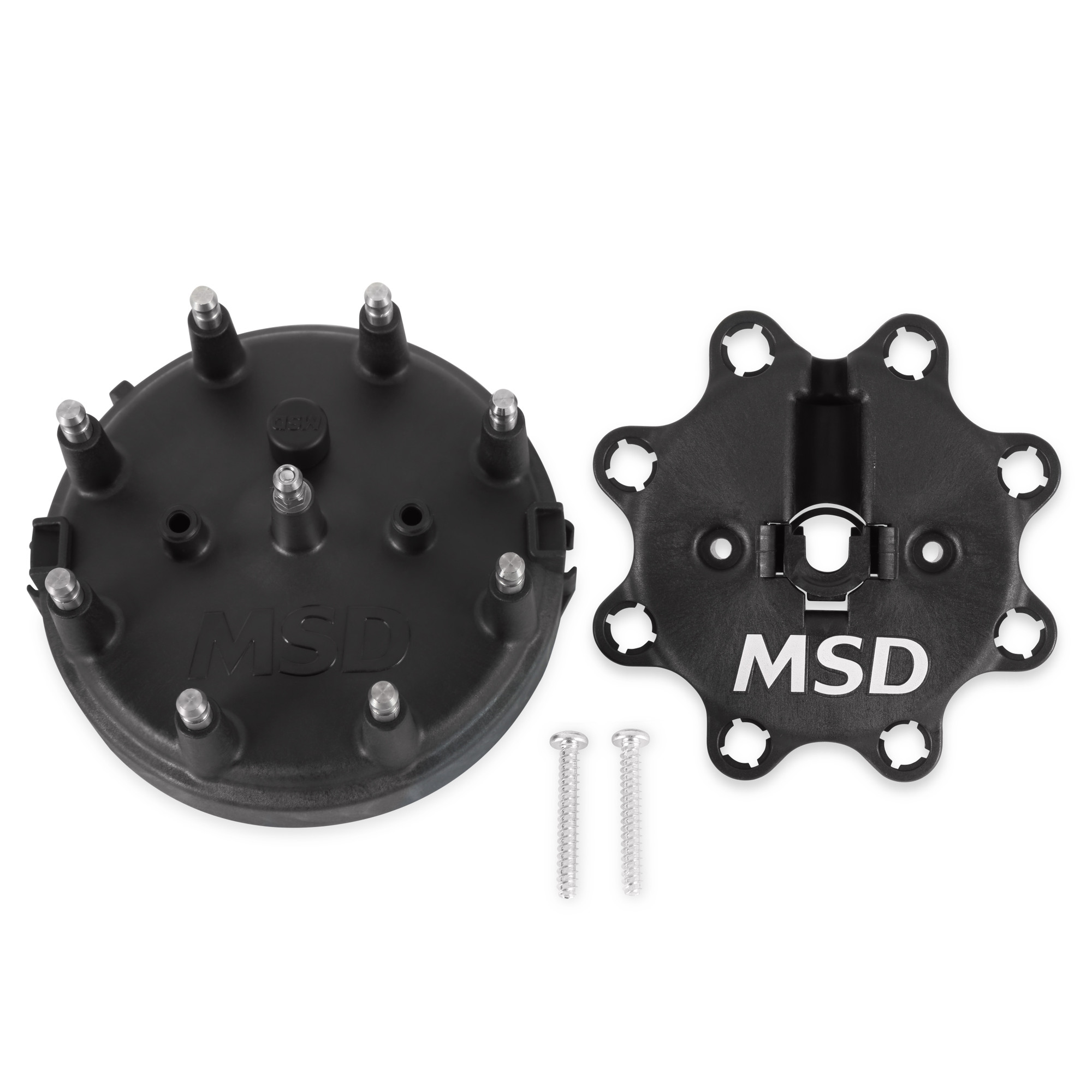 MSD MSD Distributor Cap - Ford HEI - Black - (MSD-84083)
