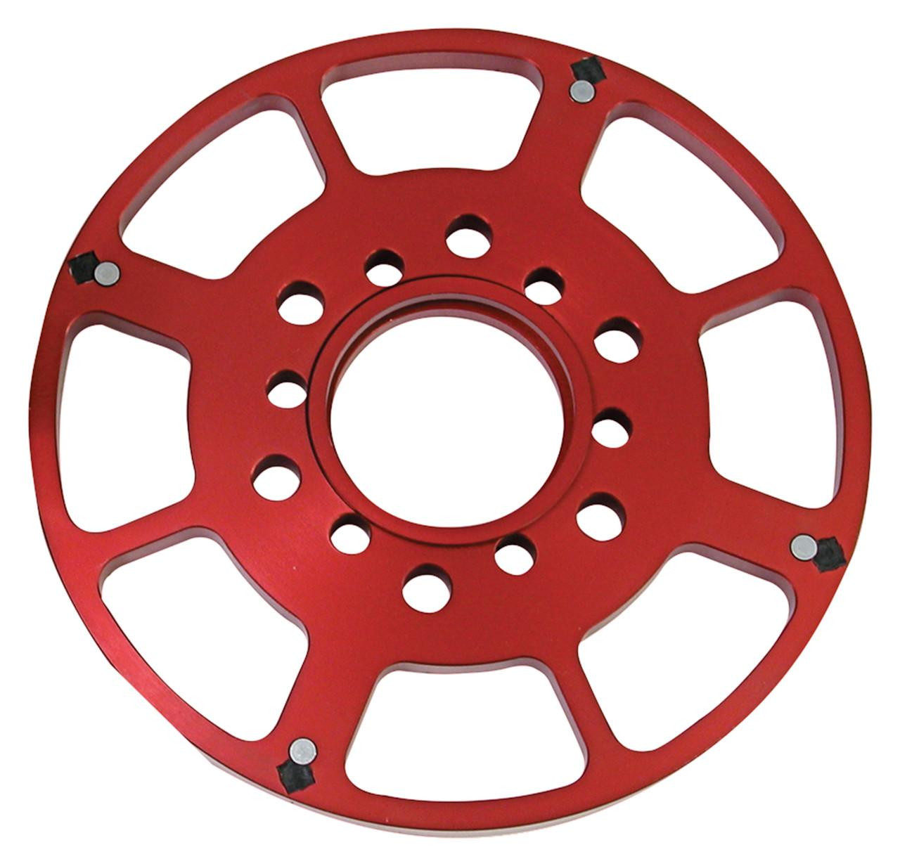  MSD MSD Crank Trigger Wheel - Flying Magnet - SBC - 7 in, Red - (MSD-8611) 