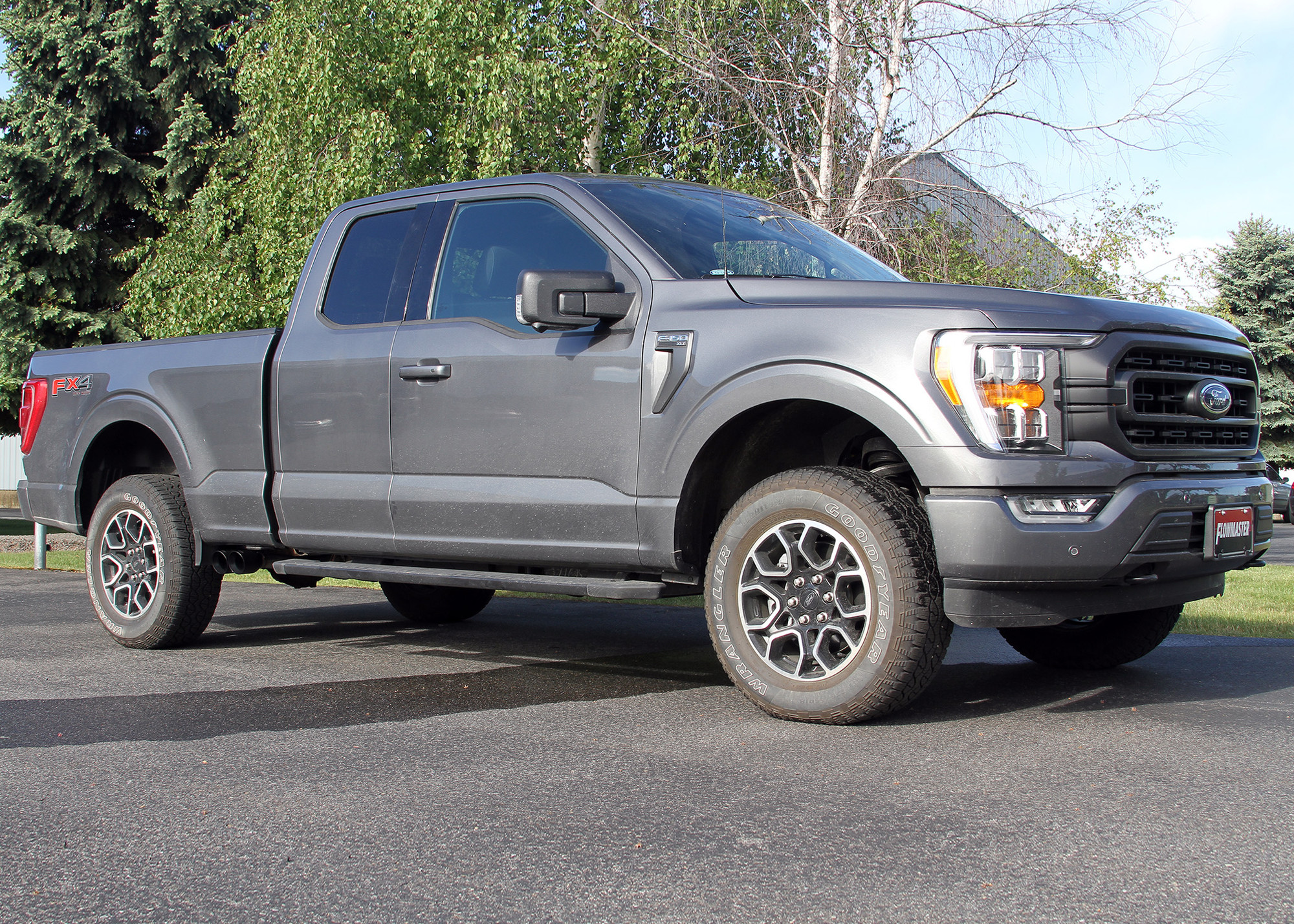 Flowmaster 21-24 F150 w/2.7/3.5/5.0L Flowmaster Flow FX Cat-Back Exhaust Dual Side Exit - (FLO-718116)